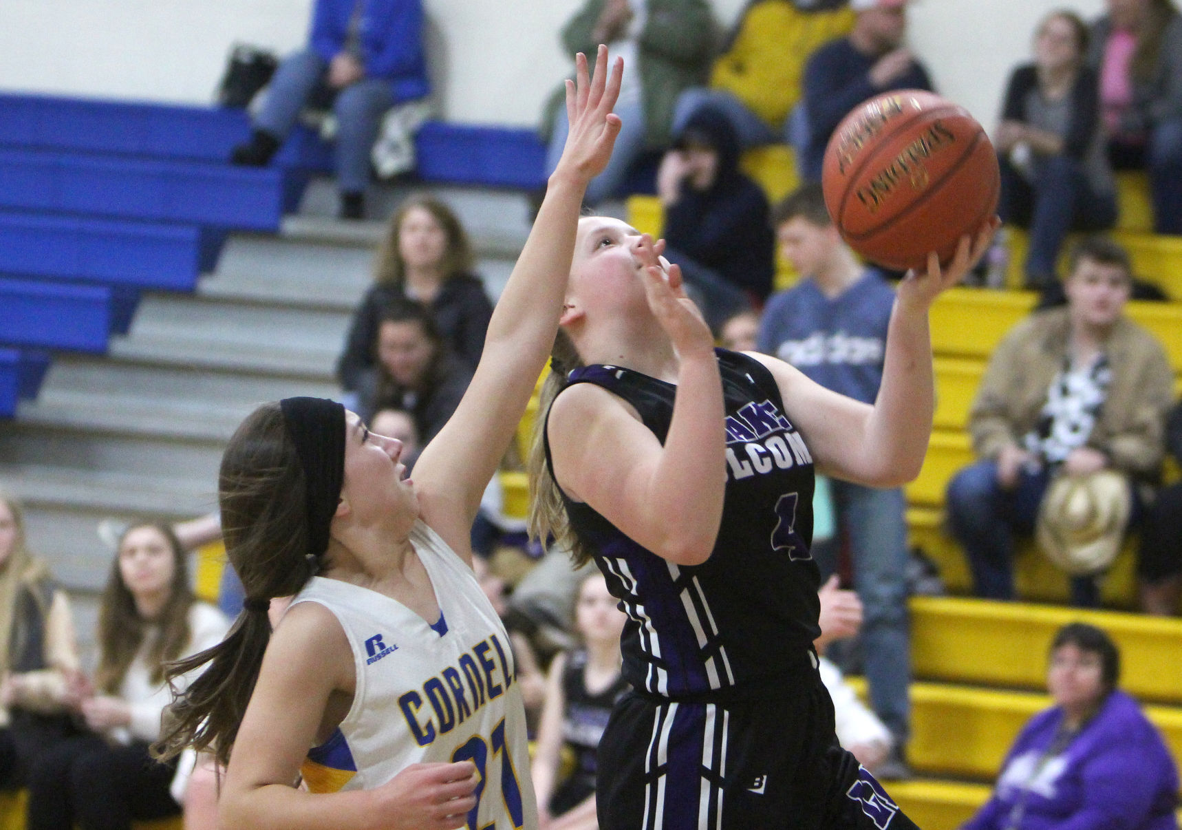 Lake Holcombe at Cornell girls basketball 1-14-22